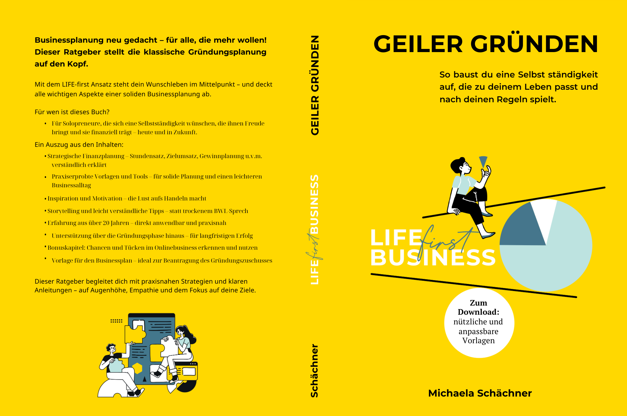 Geiler Gründen - das Buch von Michaela Schächner